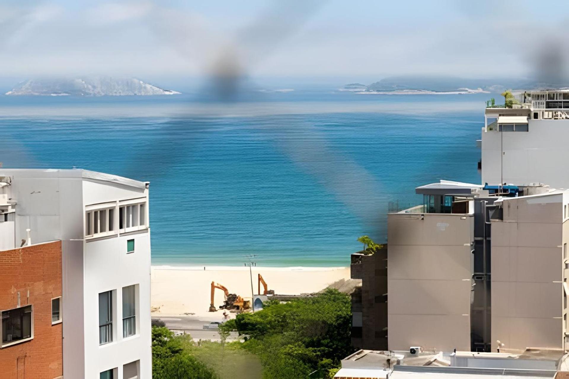 Apartament Vista Mar 2Qts Reformado, Metro E 300M Da Praia! Rio de Janeiro Zewnętrze zdjęcie